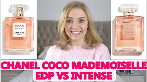 difference between chanel mademoiselle and intense|coco mademoiselle intense vs original.